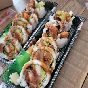 Tempura rolls