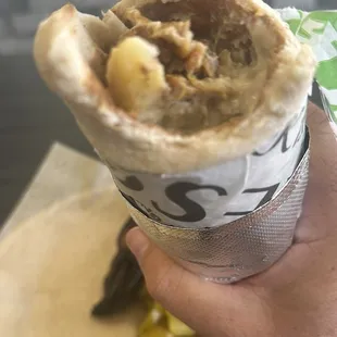 Chicken Shawarma Laffa