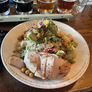 Groovy Goodness Bowl with Chicken.