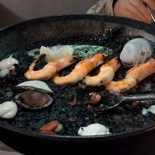 Squid Ink Paella