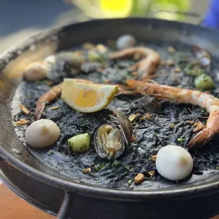 Squid Ink Paella