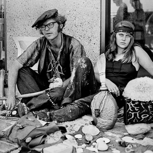 Street vendors have lined Telegraph Avenue since the late 60's, one of which was-then unknown-Whoopi Goldberg