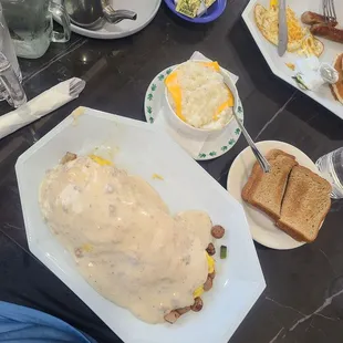 Humongous farmer's omelet