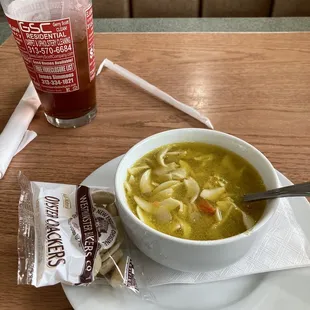 Chicken noodle soup