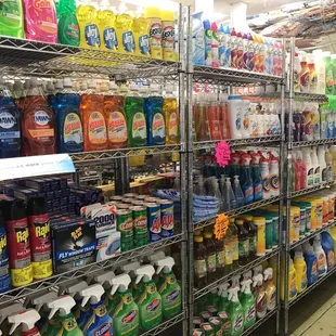 Different type of cleaning items !!