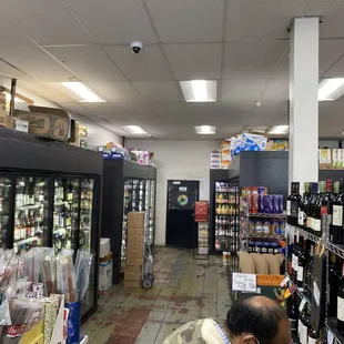 a man in a grocery store