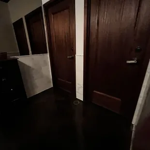 Private bathrooms that are clean