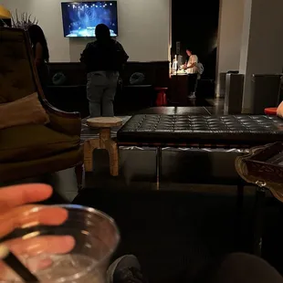 Watch the show from a private viewing room! Sound was great in there too. Not too loud not too soft.