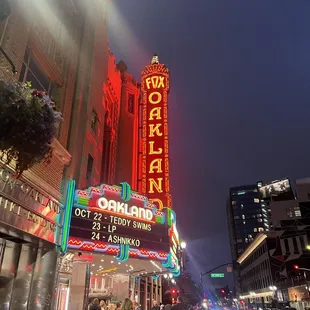 the marquee of the marquee