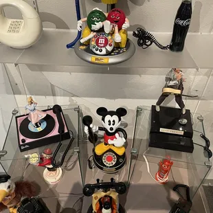 Elvis dances and sings when the phone "rings"! Telephone Museum of New Mexico, July 2021