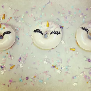 Unicorn donut.