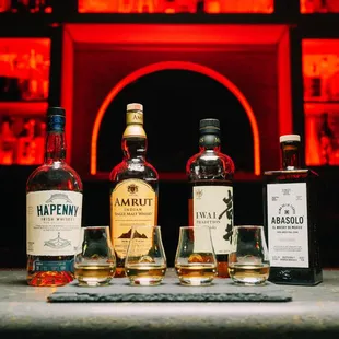 International Whiskey Flights