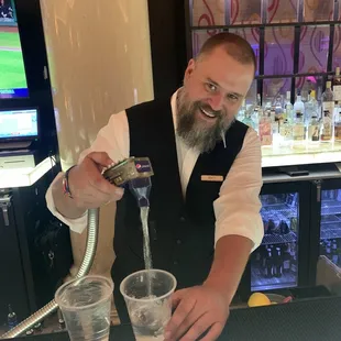 Matt bartender extraordinaire