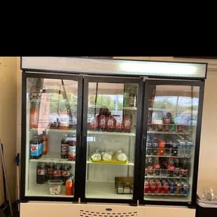 the refrigeration area