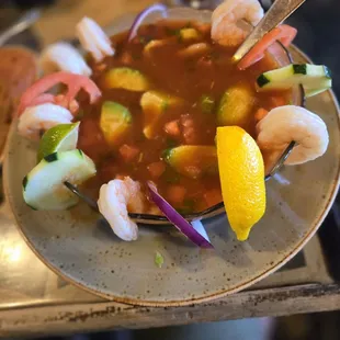 Caldo De Camarones