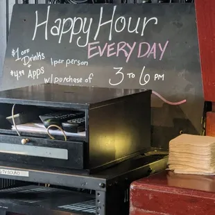 a television and other items