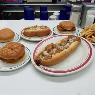 hot dog, sandwich, food, hot dogs