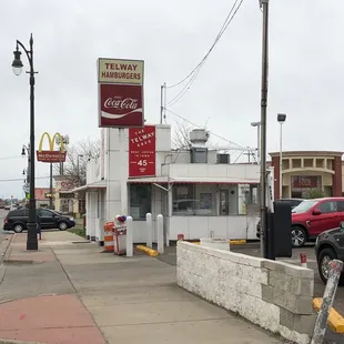 a car parked on the side of the road