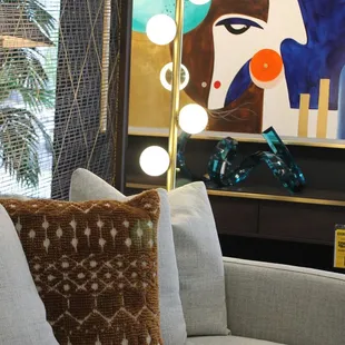 Art, accessories &amp; throw pillows