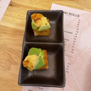 Torched Miso Avocado