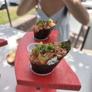 Salmon Temaki