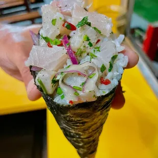 Ceviche Temaki