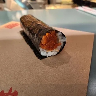 spicy tuna hand roll