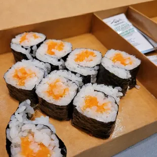 Salmon makiroll.