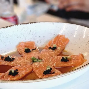 Truffle Salmon Carpaccio
