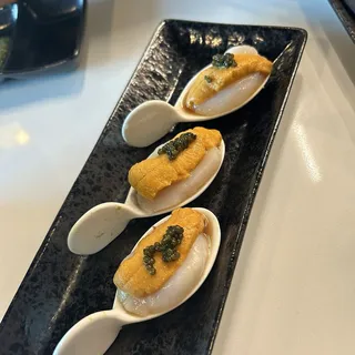 Scallop Uni Caviar Spoon