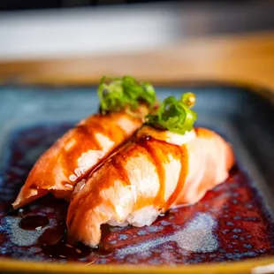 Temaki Bar&apos;s specialty nigiri is to die for!