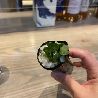 Daikon Radish Sprouts Hand Roll