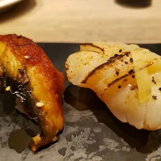 Scallop Aburi Nigiri