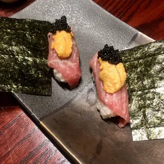 Bluefin Ootoro Tsukami-zushi