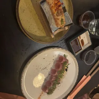 Seared Salmon Hand Roll