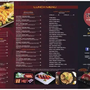 New menu 2023