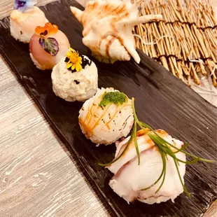 Adorable Temari sushi balls