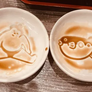 Cute soy sauce dishes