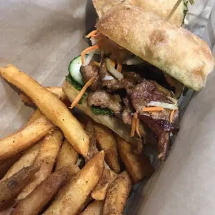 Pork Banh Mi Sandwich