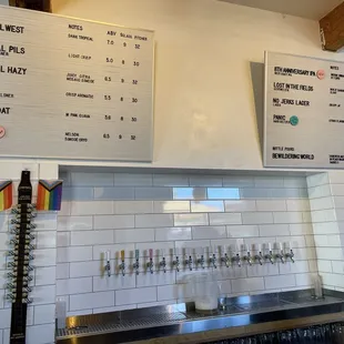 Beer Menu