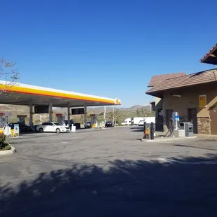 gas station