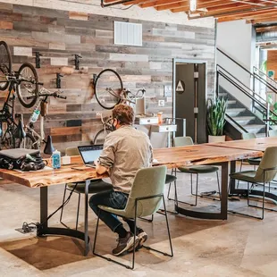 Drop-in coworking