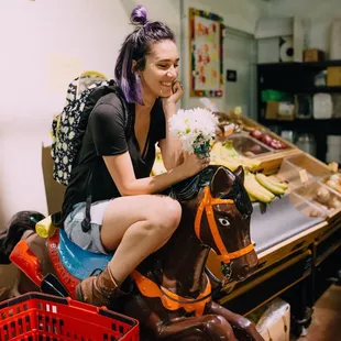 Excellent little horsie.