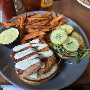 Salmon Burger - DELICIOUS!!!