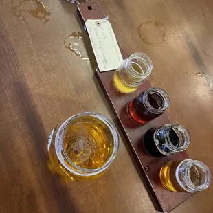 Beer flight