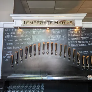 Taps and menu.