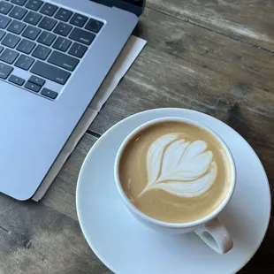 Vanilla honey latte