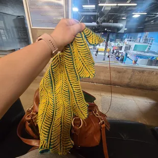 Knitting while I wait