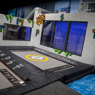 Trampolines and Super Trampoline!