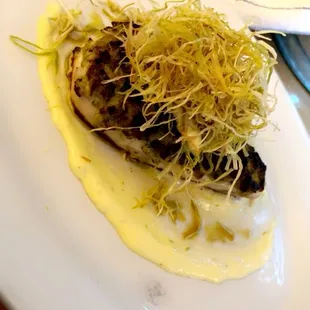 Broiled Ono fish